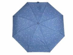 Kraftika 1ks 8 modrá dámský mini skládací deštník, dámské deštníky
