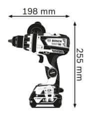 Bosch Akumulátorová vrtačka/šroubovák gsr 18v-110 c 0*0ah l-boxx
