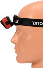 YATO Nabíjecí čelovka 500 lm, snímač pohybu
