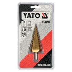 YATO Stupňovitý vrták 6-38 mm