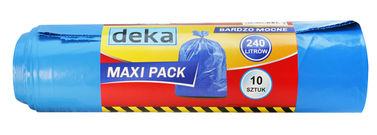 Deka Pytle Maxi pack extra silné modré 240l a10