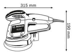 Bosch Excentrická bruska gex ac 34-150 340w 150mm