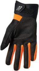 THOR rukavice SPECTRUM Cold fluo černo-oranžovo-šedé XL
