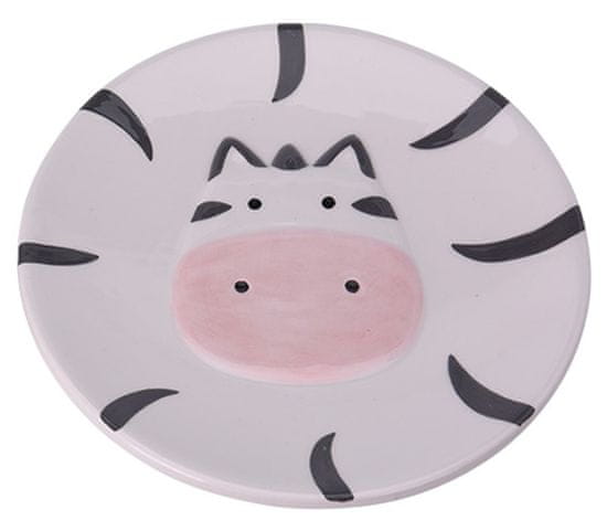 H & L Dětský talíř Animals, zebra 554888530