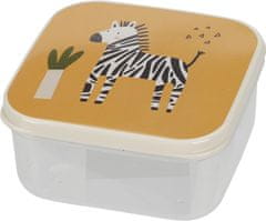 H & L Dóza dětská, sada 4ks, (žirafa, lev, zebra, nosorožec)