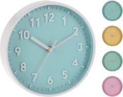 H & L Nástěnné hodiny Colors, modrá 
