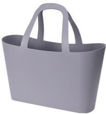 H & L Plastová nákupní taška Mili 51x26x52cm, šedá Y54230950