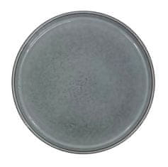 SIAKI Mělký kameninový talíř GREY STONE 26 cm, šedý Q91000051