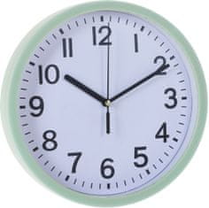 H & L Nástěnné hodiny Kids 22,5cm, zelená 837000050
