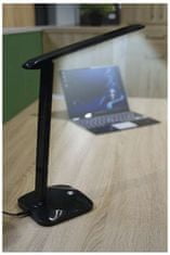 Emos LED stolní lampa CHASE, černá