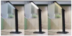 Emos LED stolní lampa CHASE, černá