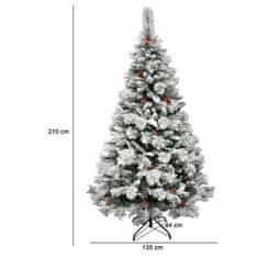 Timeless Tools Zasněžený vánoční stromeček, ve více velikostech-210 cm-ový