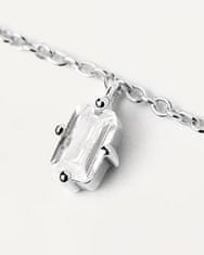 PDPAOLA Jemný stříbrný náhrdelník MIA Silver CO02-476-U (řetízek, přívěsek)