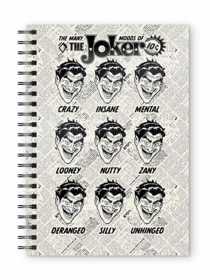 Grooters Batman Blok A5 DC Comics – Joker Faces