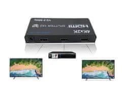 ULTRA 4K HDMI 2.0 HDR rozbočovač 1in-2out