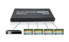 Gigablue ULTRA 4K HDMI 2.0 HDR rozbočovač 1in-4out