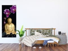 AG Design Buddha, vliesová fototapeta 90x202 cm