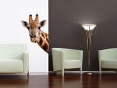 AG Design Žirafa, vliesová fototapeta 90x202 cm