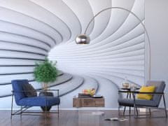 AG Design Abstrakce tunel, fototapeta, 360x270 cm