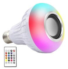 InnoVibe LED barevná RGB žárovka s reproduktorem
