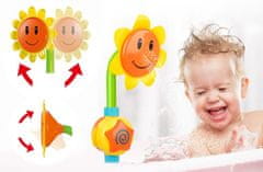 CoolCeny Dětská sprcha do vany ve tvaru slunečnice