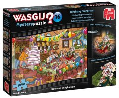 InnoVibe JUMBO Puzzle WASGIJ Mystery 16: Narozeninové překvapení 1000 dílků
