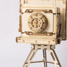 InnoVibe Vintage Fotoaparát - 3D dřevěná stavebnice