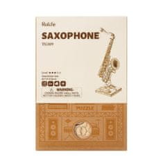 InnoVibe Saxofon - 3D dřevěná stavebnice