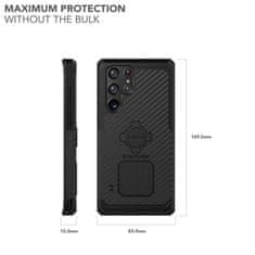 Rokform Kryt Rugged pro Samsung Galaxy S22 Ultra, černý
