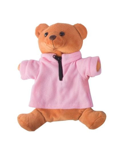 BeautyRelax Termofor v plyšové hračce růžový medvídek 750ml