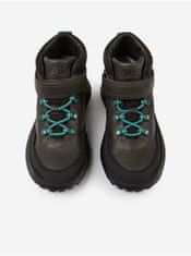 Camper Černé dětské kotníkové kožené boty Camper 31