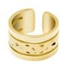 Pierre Lannier Výrazný pozlacený prsten Echo BJ10A720 (Obvod 52 mm)