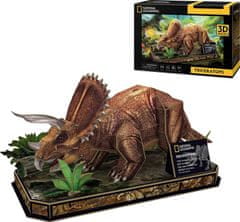 CubicFun  3D puzzle National Geographic: Triceratops 44 dílků
