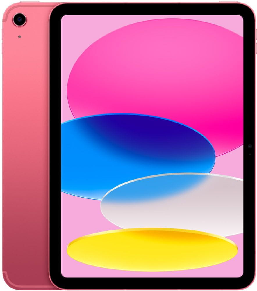 Apple iPad 2022, Cellular, 256GB, Pink (MQ6W3FD/A)