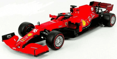BBurago 1:43 Ferrari Racing F1 SF21 #16 Charles Leclerc + helma, krabička