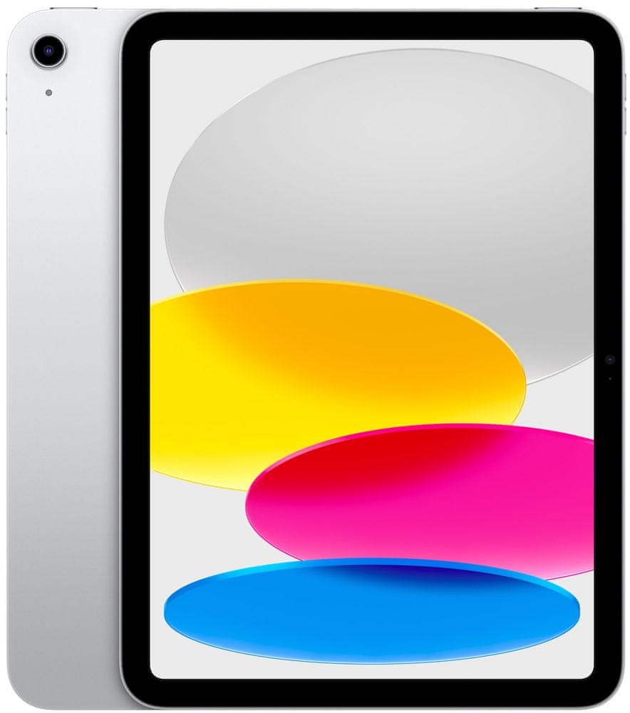 Levně Apple iPad 2022, Wi-Fi, 256GB, Silver (MPQ83FD/A)