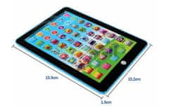 CoolCeny Chytrý vzdělávací tablet pro děti - Modrá