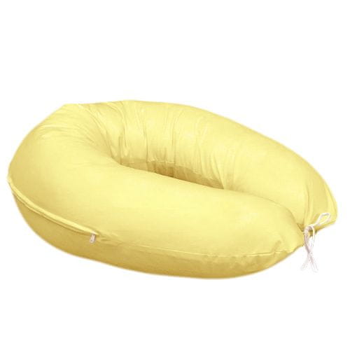 Babyrenka Babyrenka povlak na kojící polštář Uni yellow 190 cm