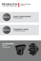 Remington vysoušeč vlasů Ionic Dry 2200 D3190S