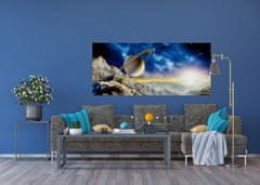 AG Design Vesmírný obraz planety Neptun, fototapeta , 202 x 90 cm