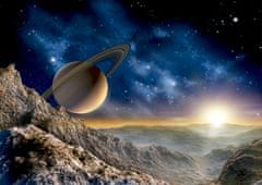 AG Design Velkolepý Saturn, vliesová fototapeta, 155x110 cm