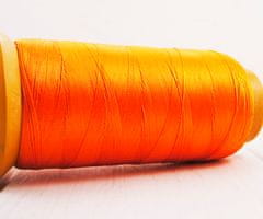 Kraftika Nylonový provázek, kulatý, oranžový, navlékání, pletení