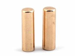 Kraftika 10ks zlatá kovová koncovka 4mm, koncovky na šňůry