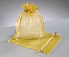 EFCO Dárkový sáček zlatožlutý, 12,5x17cm,