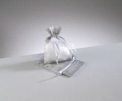 EFCO Dárkový sáček stříbrnošedý, 7,5x10 cm,