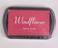 SMT Creatoys Razítkovací polštářek windflower růžovo červená 10x6cm