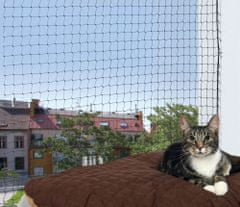 Trixie Ochranná síť pro kočky 2x1,5m, - černá,