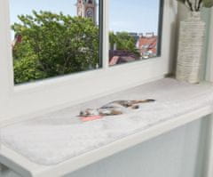 Trixie Lehací podložka nani na okenní parapety 90 x 28 cm šedá