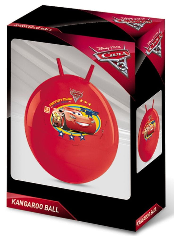 Lamps Skákací míč 45 - 50 cm Cars - červená