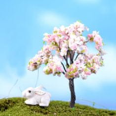 Kraftika Umělý kvetoucí stromeček, sakura